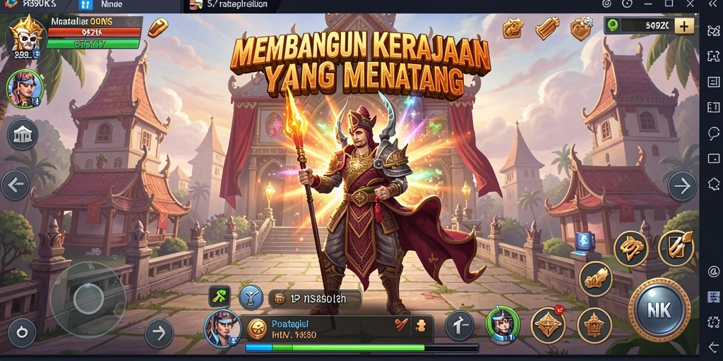 Screenshot utama menampilkan aksi pertempuran mendebarkan di 99ZK.