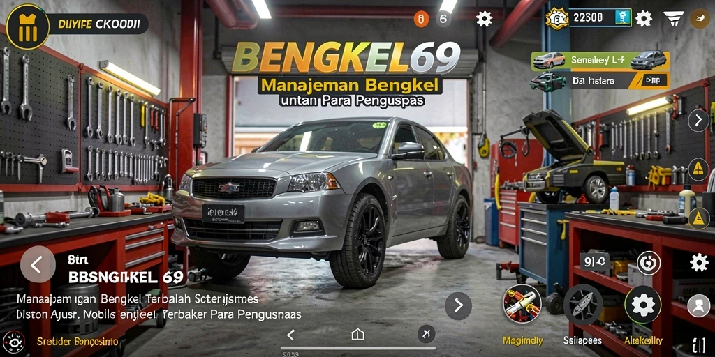 Tampilan gameplay BENGKEL69 yang menarik dan interaktif.