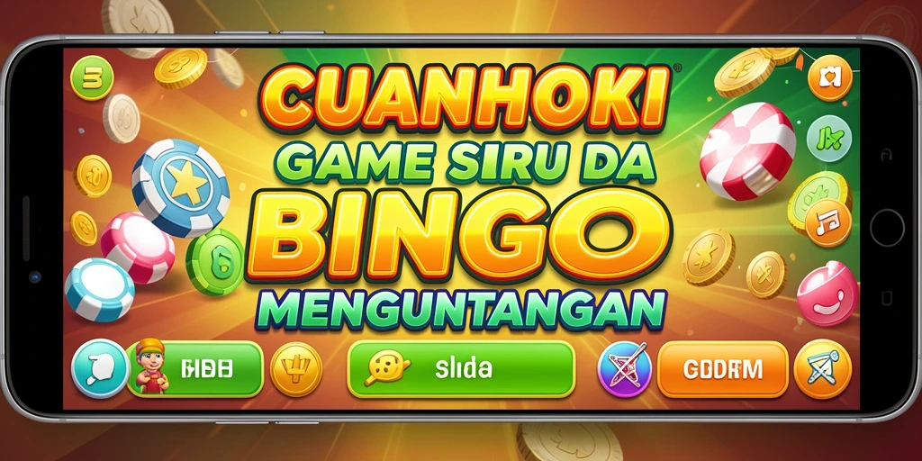 Tampilan Gameplay CUANHOKI dengan suasana Bingo yang menyenangkan.