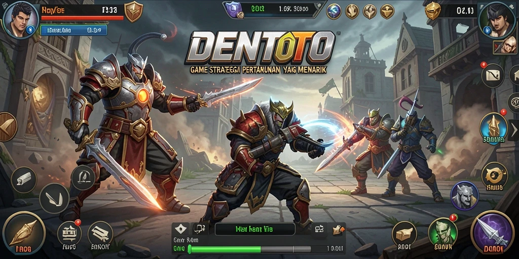 Tampilan epik dari pertempuran di DENTOTO yang menegangkan.