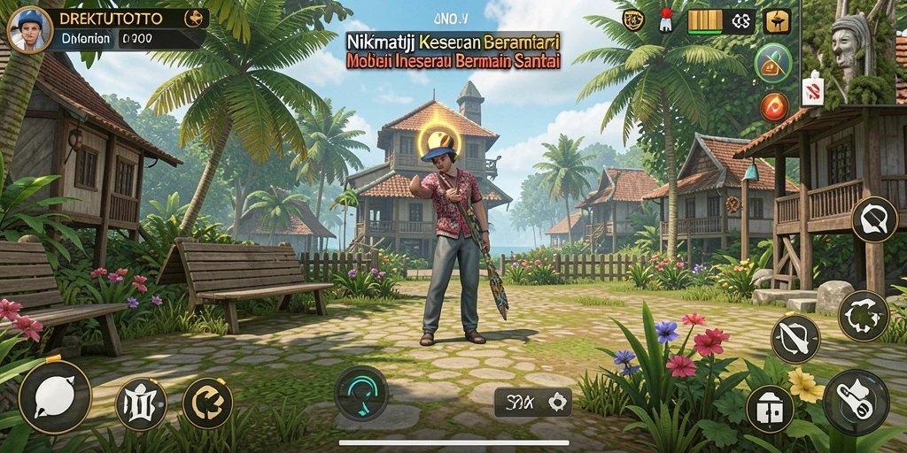 Screenshot menunjukkan gameplay seru dan interaktif dari DIREKTURTOTO.