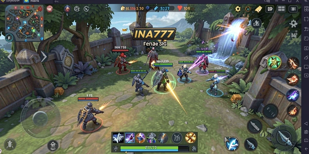 Tampilan menarik dari gameplay SLG yang adiktif