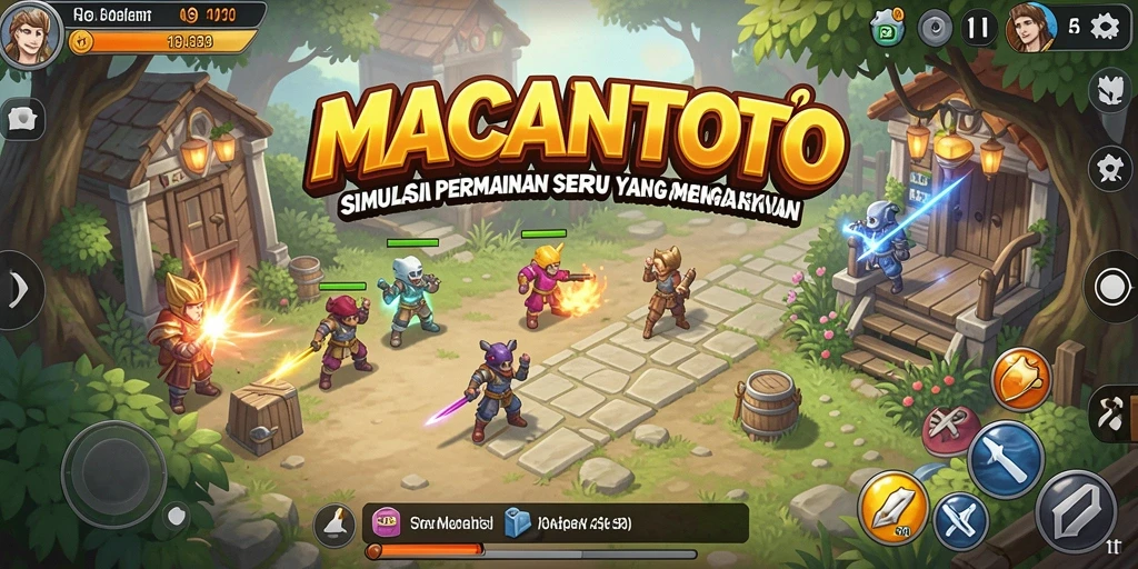 Tampilan gameplay menarik dari MACANTOTO yang menghadirkan berbagai tantangan.