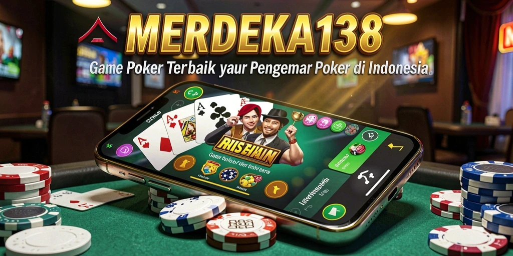 Tampilan gameplay poker MERDEKA138 yang menarik dan interaktif.