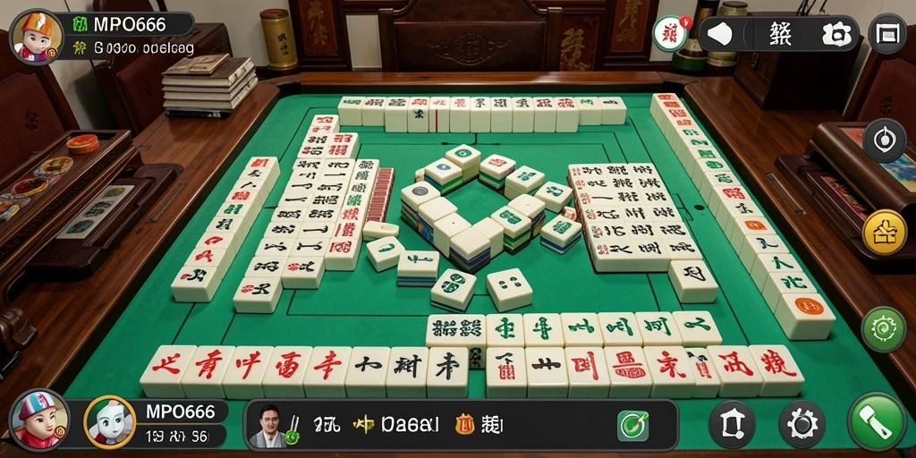 Gameplay MPO666 yang menarik dengan berbagai tantangan Mahjong.