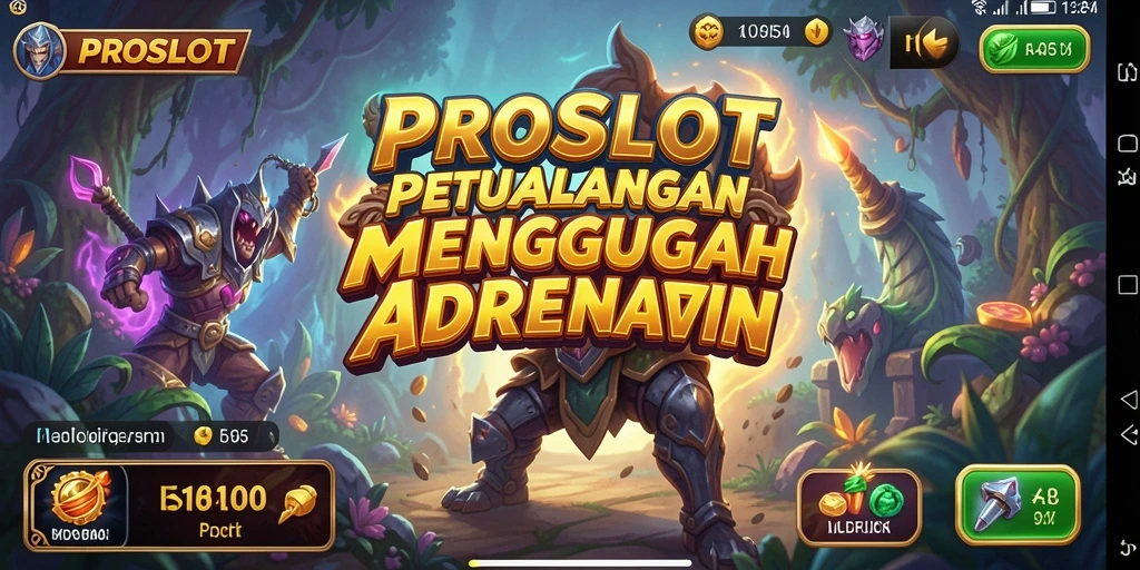 Gameplay mendebarkan dari PROSLOT di dunia petualangan yang menantang.