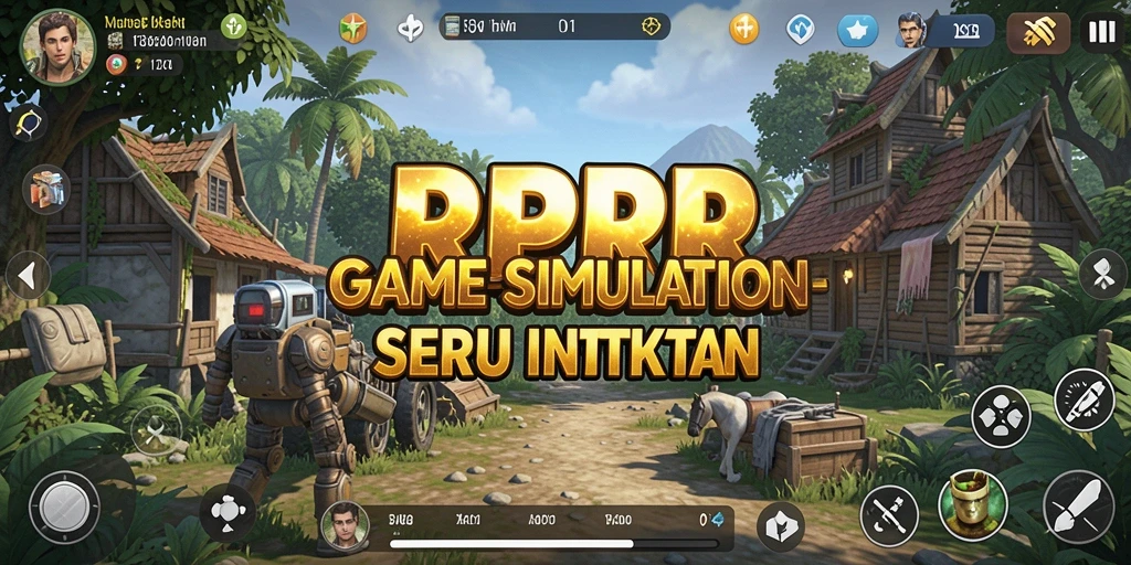 Screenshot dari gameplay RPRR menampilkan interaksi yang dinamis.
