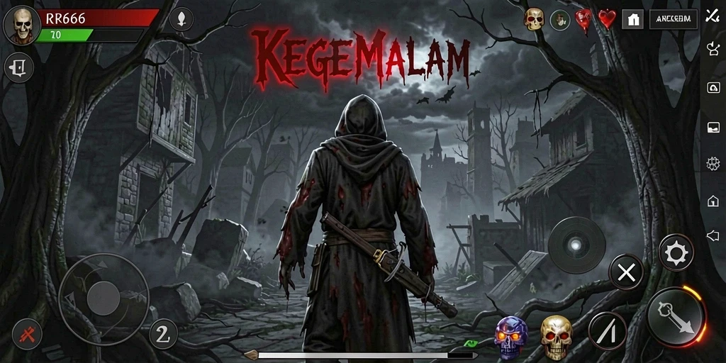 Screenshot menampilkan gameplay Horror penuh ketegangan dan misteri.