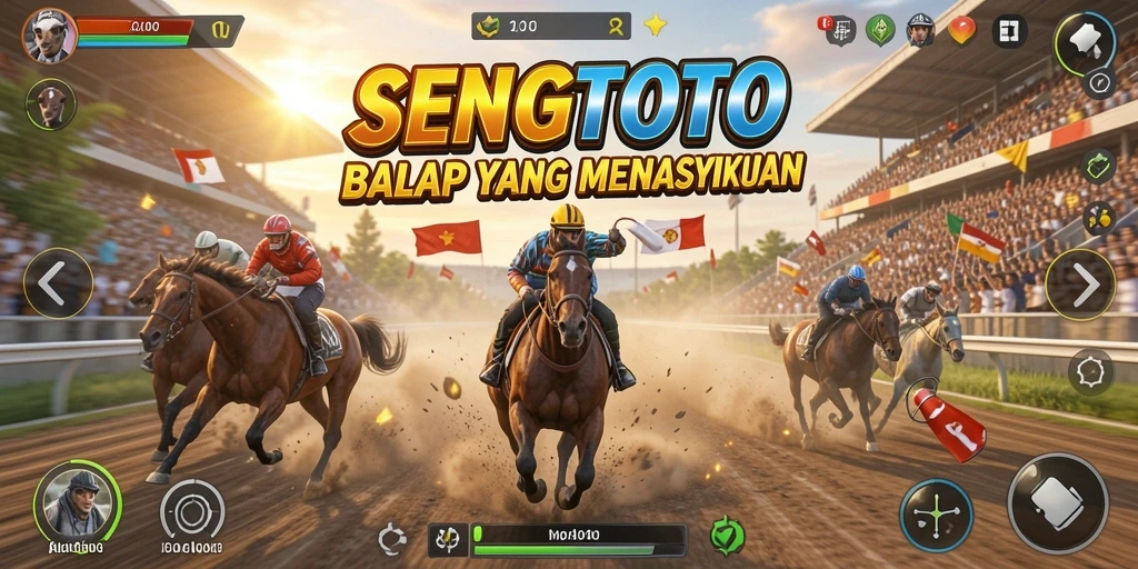 Tampilan menarik dari gameplay Racing di SENGTOTO.