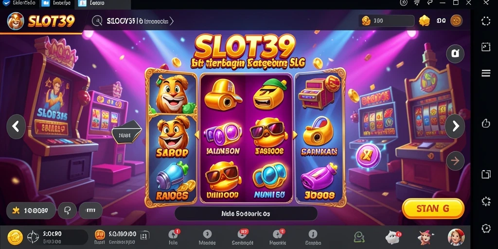 Gameplay SLOT39 yang menampilkan keseruan dan strategi dalam bermain.