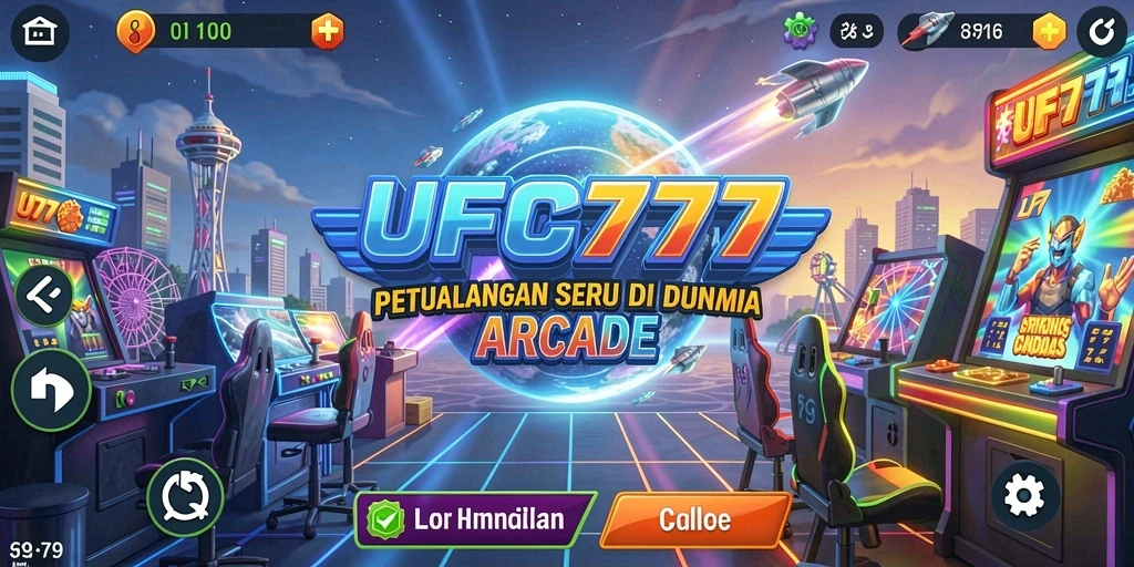 Tampilan gameplay UFO777 yang seru dan menantang di dunia Arcade.