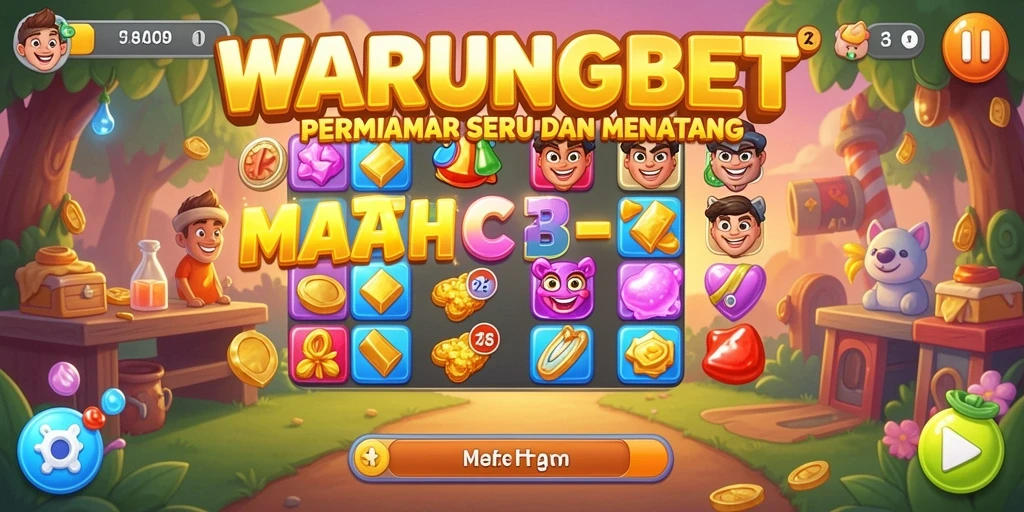 Tampilan gameplay <strong>WARUNGBET</strong> yang seru dan penuh tantangan.